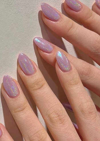 Pastel Mor Tırnak Süslemeleri