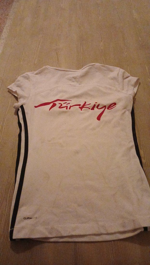 Adidas Beyaz Pamuklu Kısa Kollu Tişört - Görsel 4