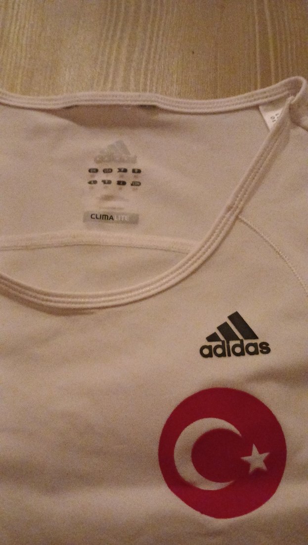 Adidas Beyaz Pamuklu Kısa Kollu Tişört - Görsel 2