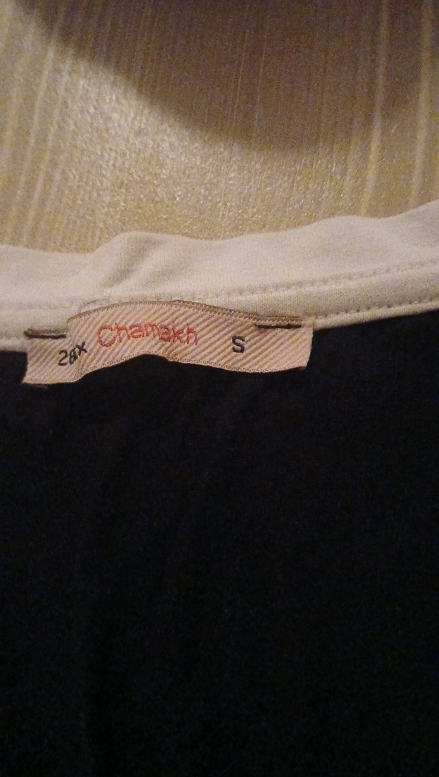 Gri Desenli Rahat Pamuklu Hamile Tişörtü - Görsel 3