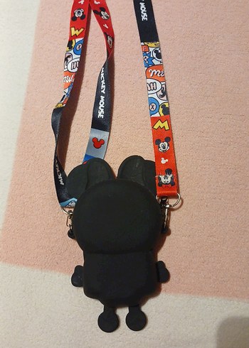 Minnie Mouse Desenli Renkli Kız Çanta - Görsel 2