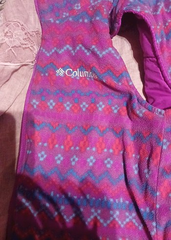 Mor Fermuarlı Kız Yeleği - Görsel 4