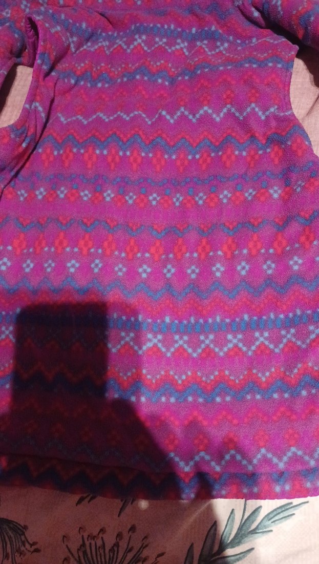 Mor Fermuarlı Kız Yeleği - Görsel 3