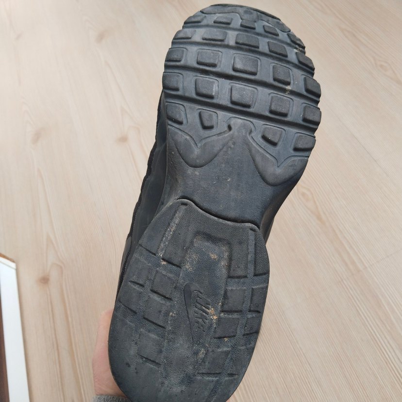 41 Siyah Nike Bağcıklı Spor Ayakkabı - Görsel 5