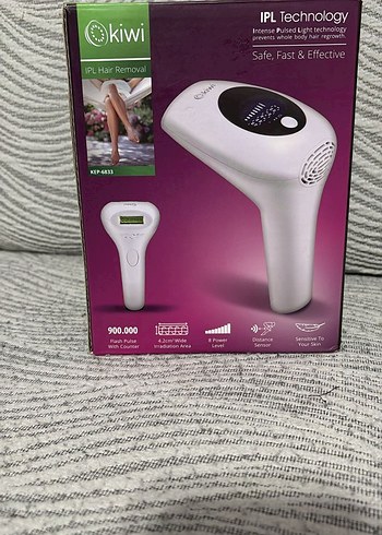 Okiwi IPL Teknolojili Beyaz Lazer Epilasyon Cihazı - Görsel 2