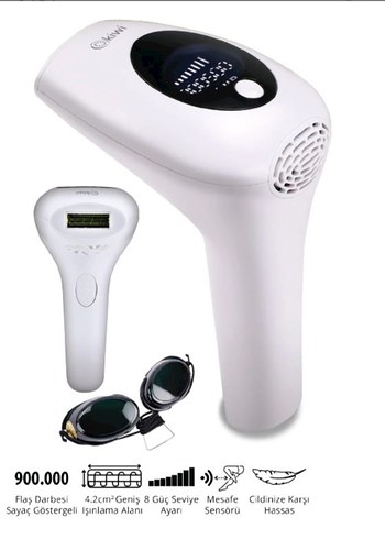 Okiwi IPL Teknolojili Beyaz Lazer Epilasyon Cihazı - Görsel 5