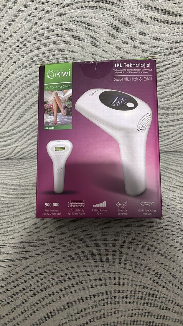 Okiwi IPL Teknolojili Beyaz Lazer Epilasyon Cihazı - Görsel 4