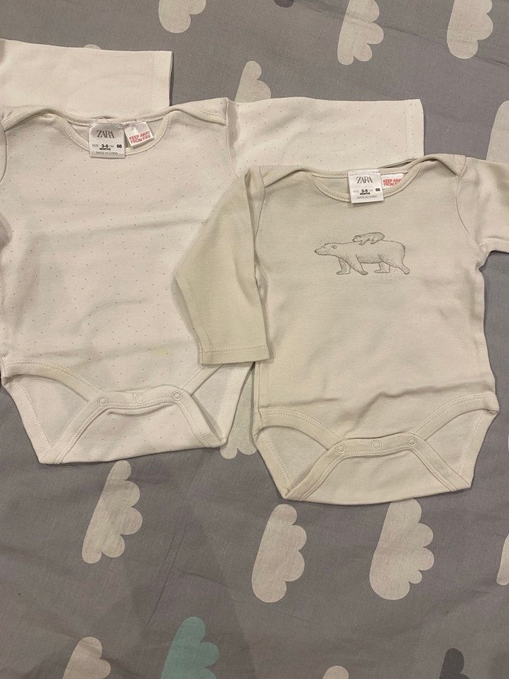 Uzun Kollu Bebek Body - Görsel 3