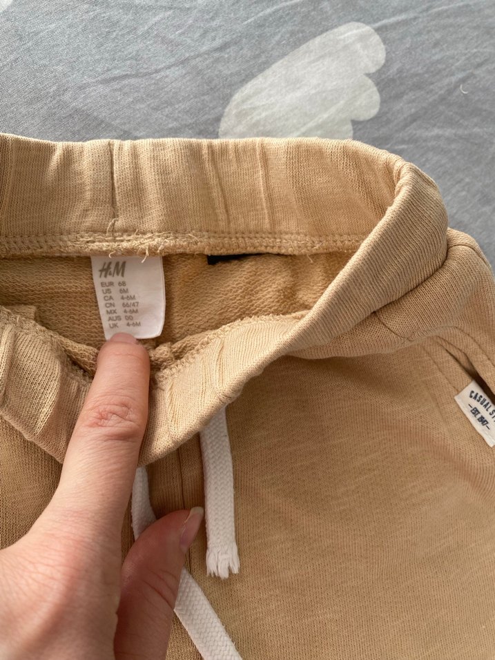 2li Bej Pamuklu Erkek Çocuk Rahat Kesim Pantolon - Görsel 3