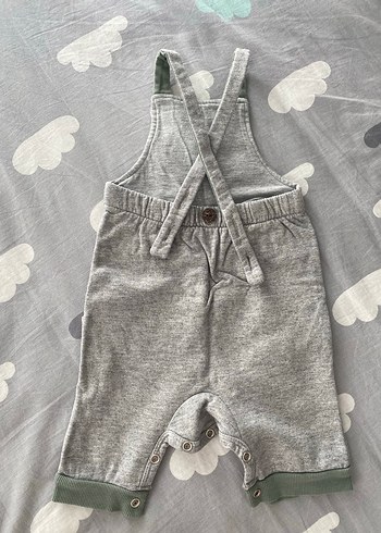 Gri Erkek Çocuk Örgü Tulum - Görsel 3