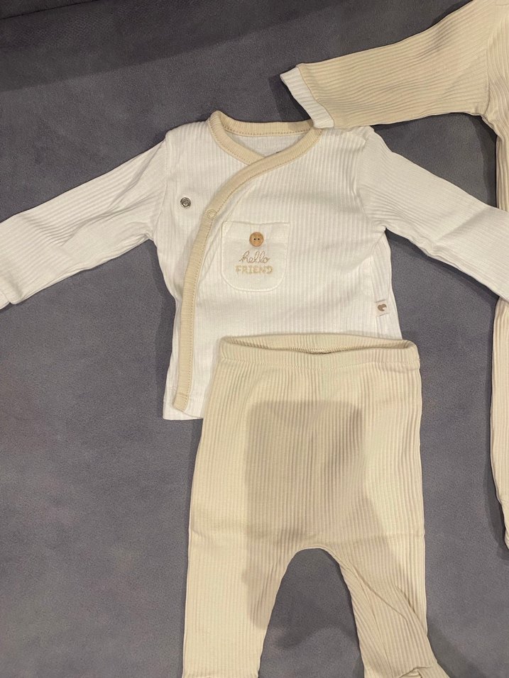 Bebek Erkek Pamuklu Uzun Kollu 2'li Takım - Görsel 2