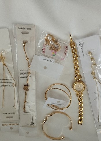 saatli Gold takı Kavonozu - Görsel 2