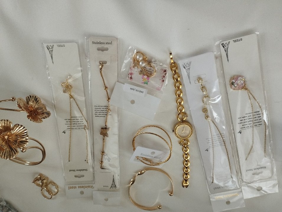 saatli Gold takı Kavonozu - Görsel 2