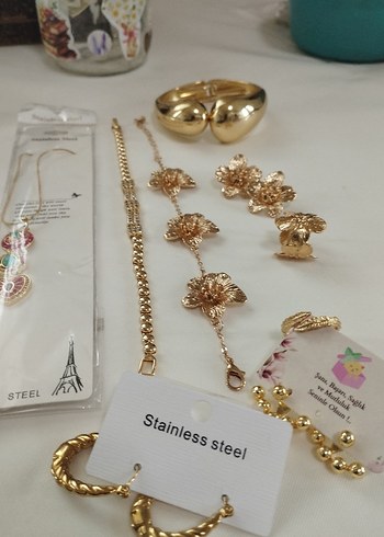 bohem Gold takı kavonozu - Görsel 2