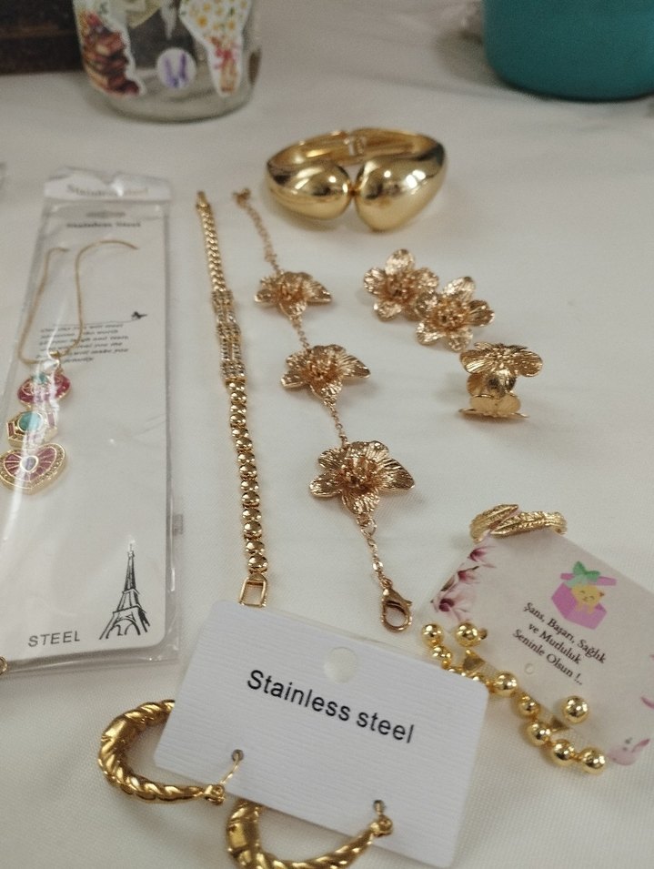 bohem Gold takı kavonozu - Görsel 2