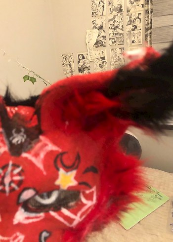 kirmizi therian maske tiktok:9lives.renn - Görsel 3