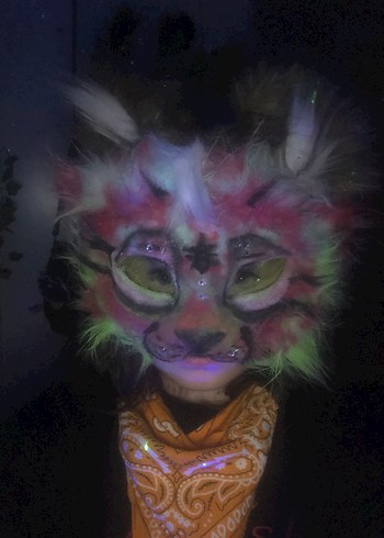 karpuz temali pastel therian maskesi - Görsel 6