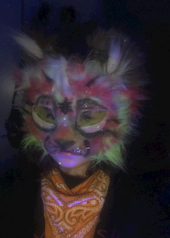 karpuz temali pastel therian maskesi - Görsel 5