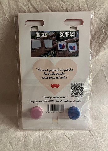 parmak izi anahtarlık - Görsel 2