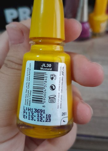 Flormar Sarı Canlı Oje