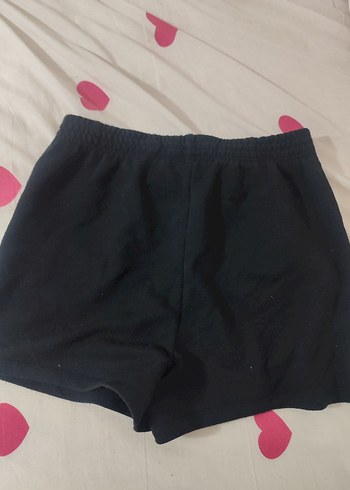 Defacto Siyah Rahat Kesim Mini Şort