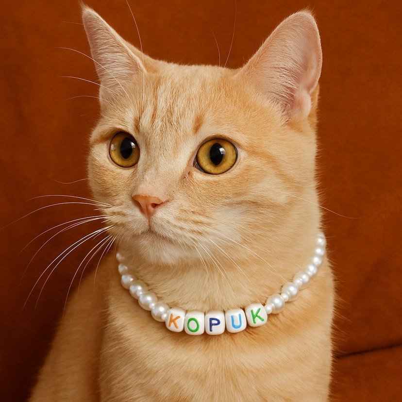 Kişiye Özel İnci Kedi Tasması - Görsel 5