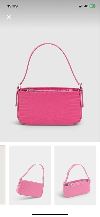 Housebags pembe çanta