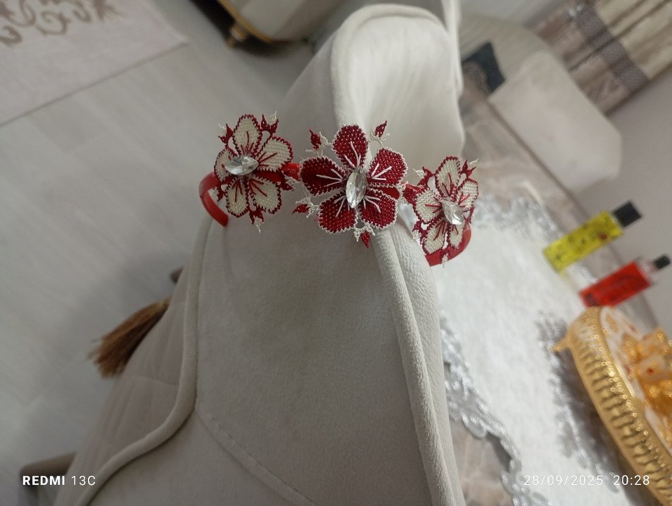 el emeği iğne oyası taç - Görsel 3