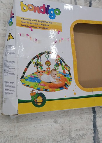 Beden Renkli Bebek Oyun Halısı ve Aktivite Merkezi