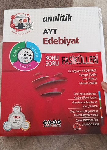 Analitik AYT Edebiyat Konu Soru Fasikülleri