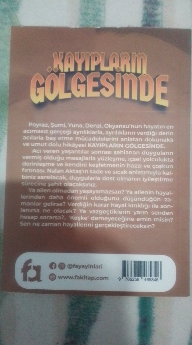 Kayıplarım Gölgesinde - Nalan Aktaş - Görsel 2