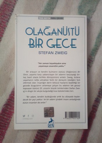 Olağanüstü Bir Gece - Stefan Zweig - Görsel 2