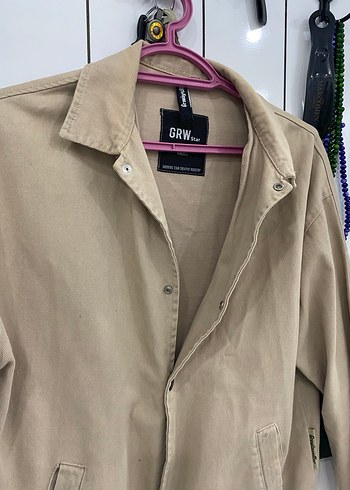 Bej Düğmeli erkek Ceket - Görsel 7