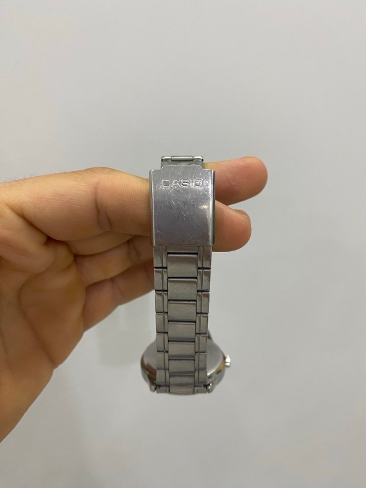 Casio Klasik Erkek Saat Siyah Kadran - Görsel 3