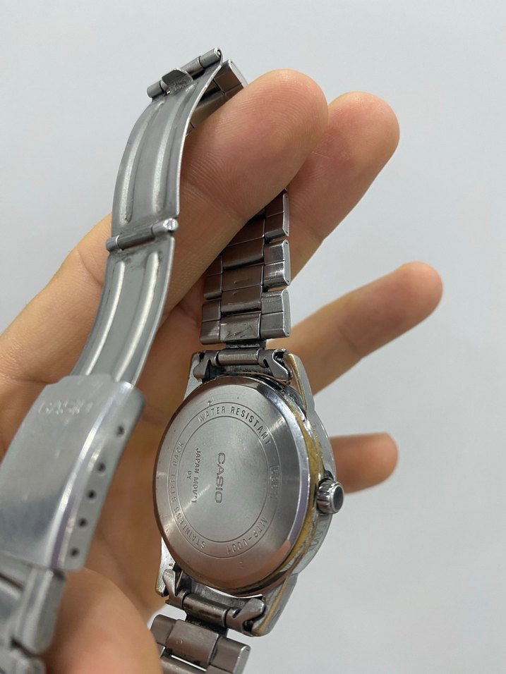 Casio Klasik Erkek Saat Siyah Kadran - Görsel 4