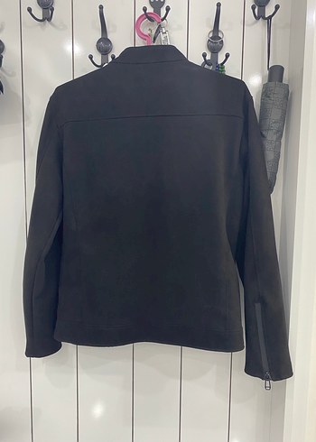 Erkek Siyah Fermuarlı Street Wear Ceket - Görsel 5