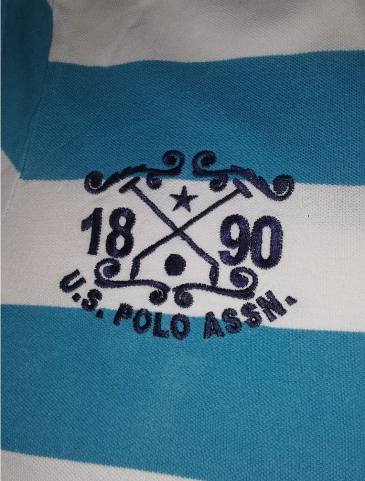 Erkek Uzun Kollu Polo Tişört Mavi - Görsel 3