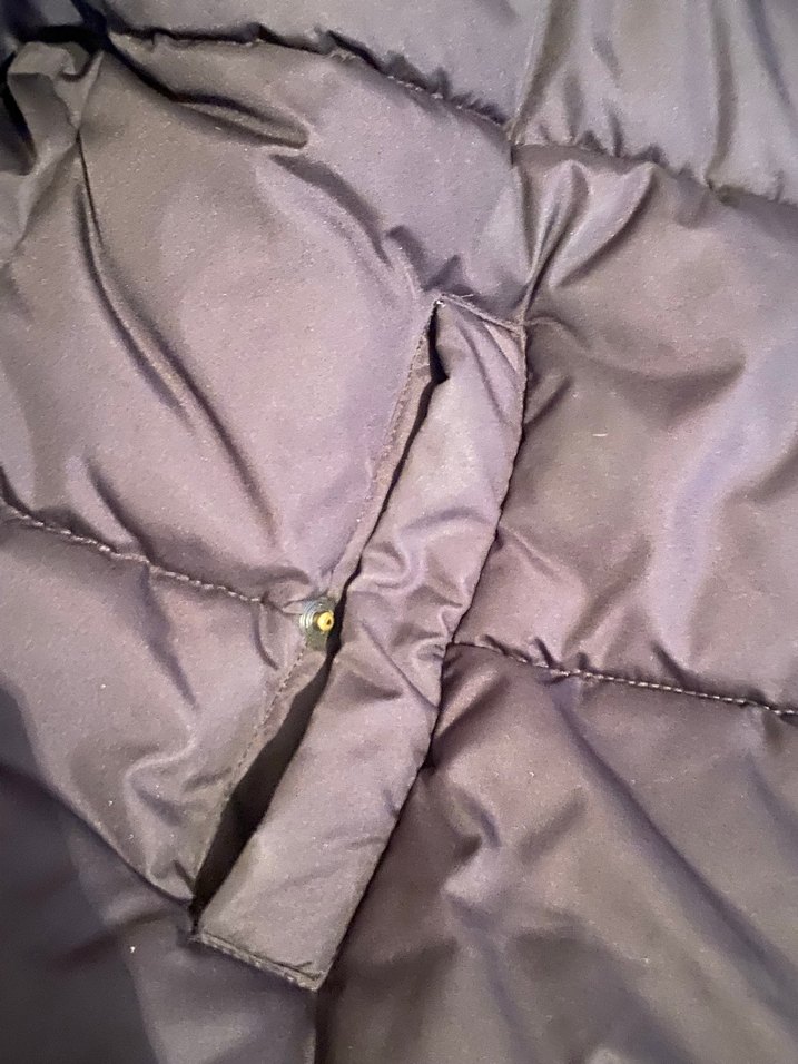 Siyah Fermuarlı Kadın Kışlık Mont - Görsel 5