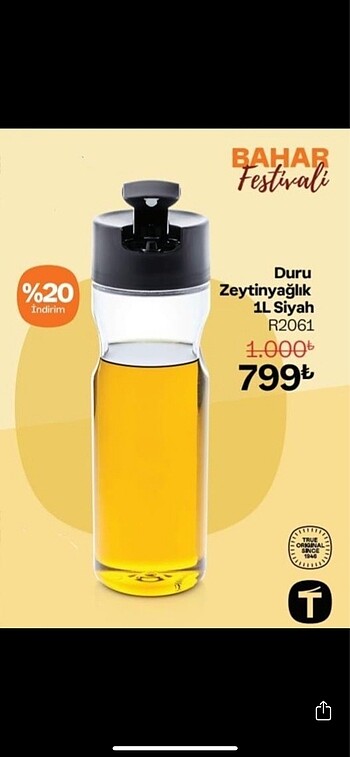 Tupperware Tupperware yağdanlık