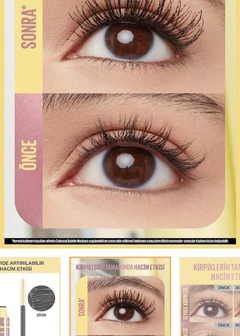 Maybelline bubble maskara - Görsel 2