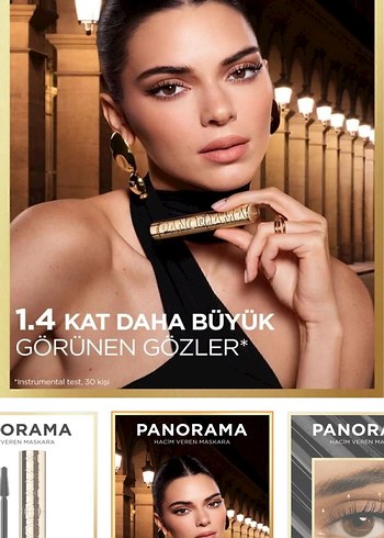 PANORAMA Panoramik Hacim Veren Maskara - Görsel 2