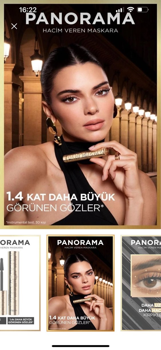 PANORAMA Panoramik Hacim Veren Maskara - Görsel 2