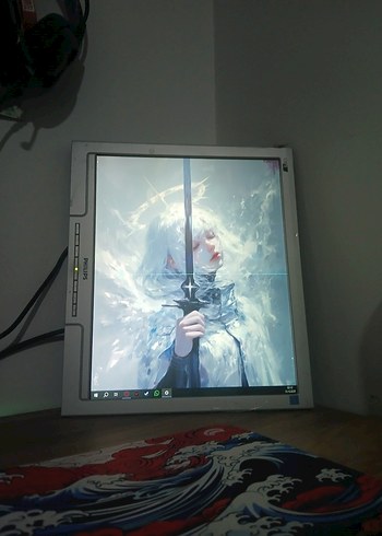 Gri Philips Monitör - Görsel 4