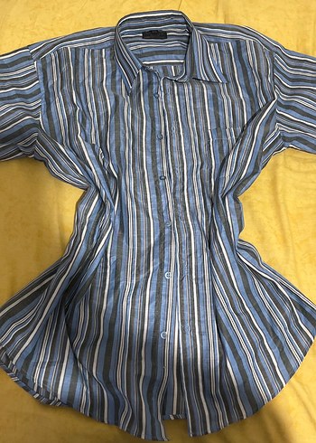 vintage çizgili gömlek