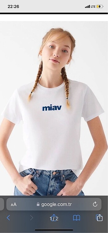 Mavi tshirt miav sıfır