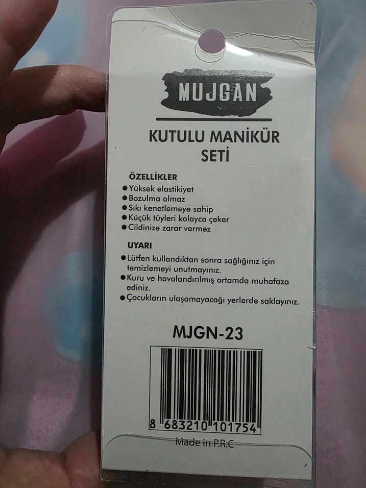 MANİKÜR SETİ  - Görsel 3