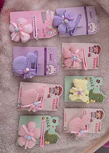 Kız çocuk Toka set - Görsel 5