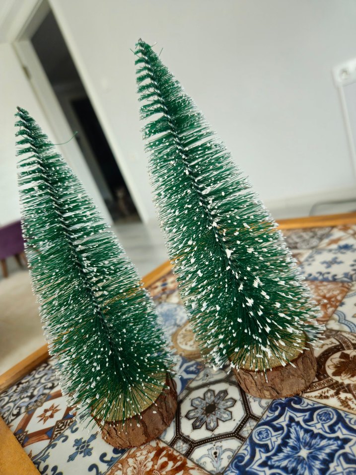 Renkli Yeşil Mini Yılbaşı Ağacı - Görsel 3