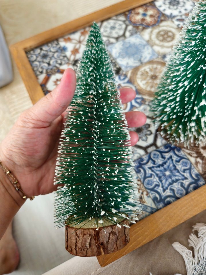 Renkli Yeşil Mini Yılbaşı Ağacı - Görsel 4