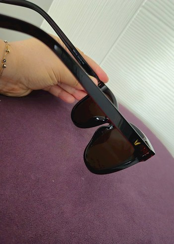 Klasik Parlak Kahverengi Kadın Gözlüğü - Görsel 4